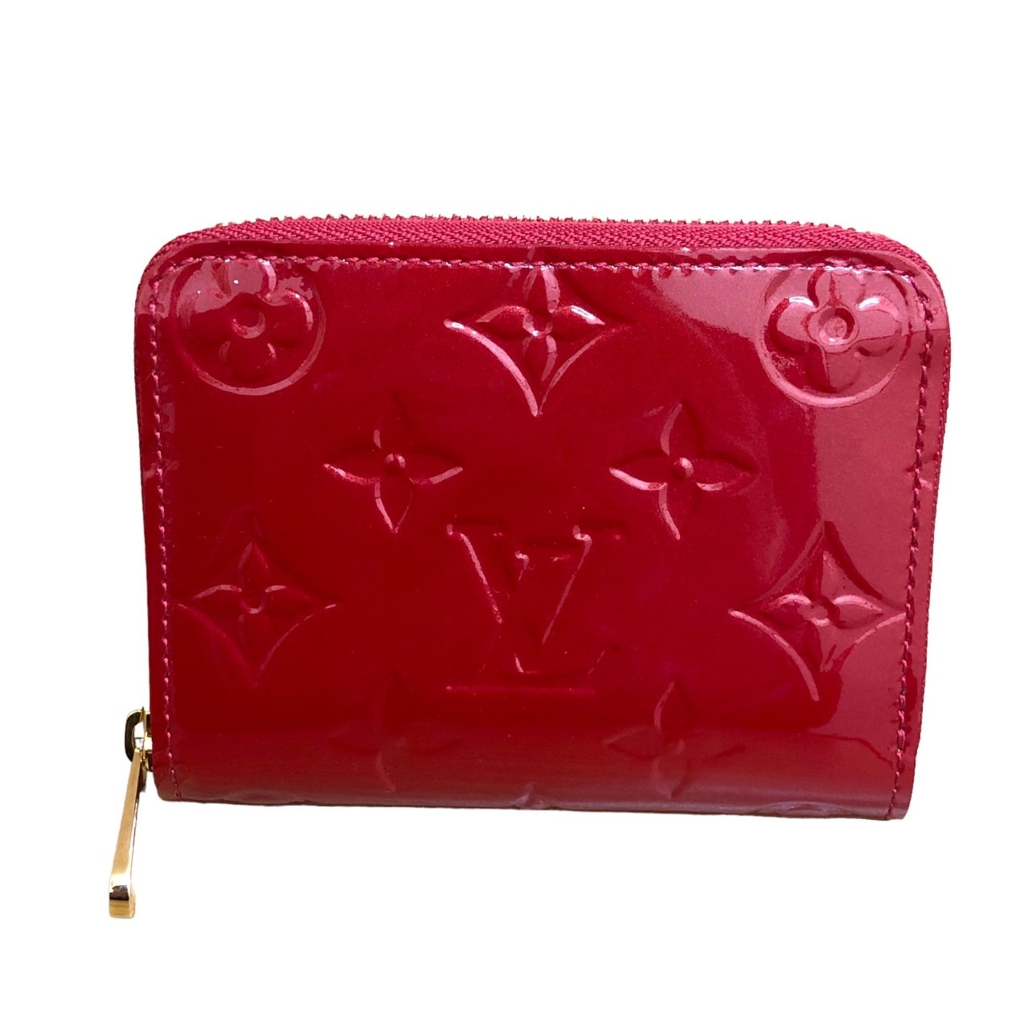 Louis Vuitton Monogram Verni Round Zipper Zippy Coin Purse M93608